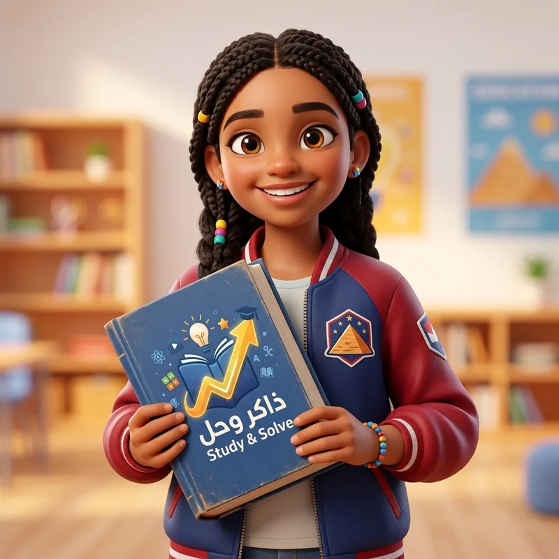 Student holding Study & Solve educational book